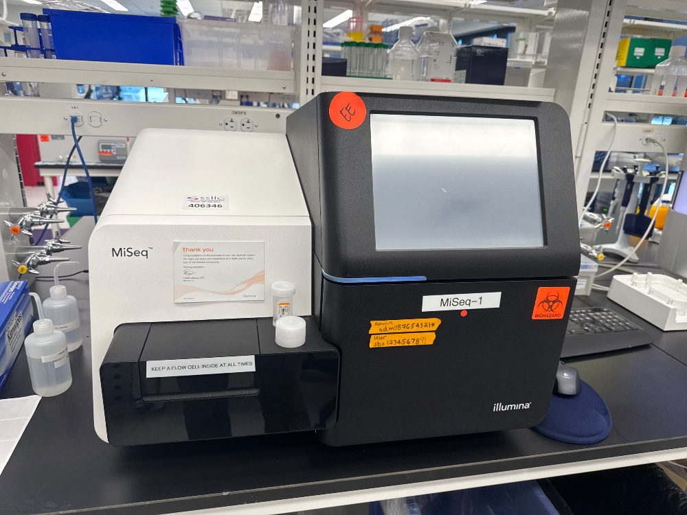 Image of Illumina MiSeq Gene Sequencing Systen